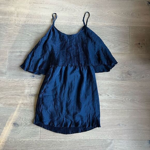 superdown tawnie cami dress in navy blue size S - Picture 5 of 5